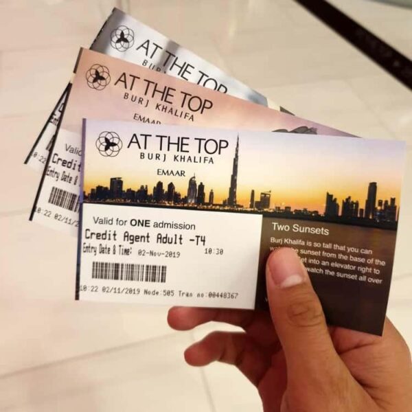 Burj Khalifa Open Dated Tickets & تذكرة برج خليفة - Image 2