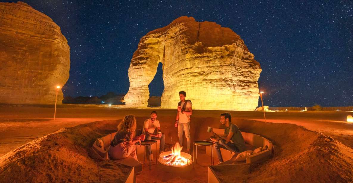 AlUla: Guided Tour of Elephant Rock with Transportation