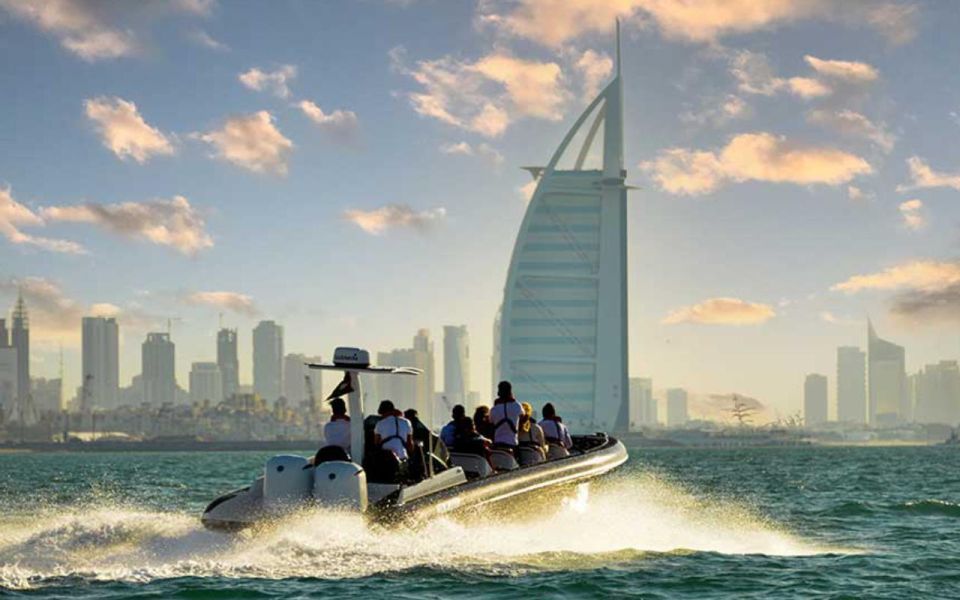 Dubai Marina: The Black Boats Luxury 100-Min Private Tour